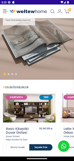 WeltewHomeBed Screen 2