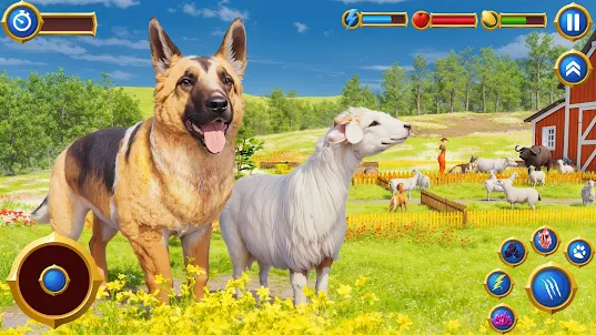 野生牧羊犬生活模擬 3D