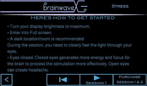 BrainwaveX Stress