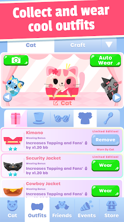 Game screenshot Greedy Cats: Kitty Clicker mod apk