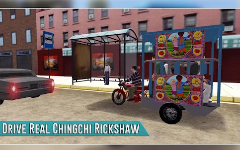 City Chingchi Auto Rickshaw 3D