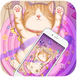 Pink Cat Anime Theme icon
