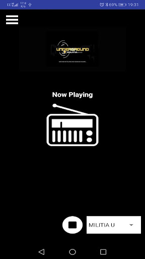 MILITIA Underground Webradio Screen 3