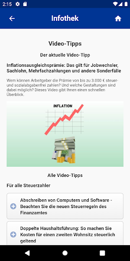 PKF FASSELT Steuern & Finanzen Screen 3