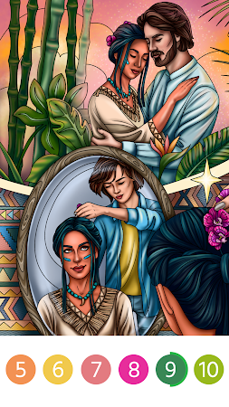 Game screenshot Mia's Journey - Coloring Book hack