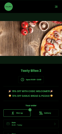 Android application Tasty Bites 2 Hartlepool screenshort