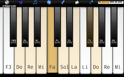 Piano Scales & Chords Screenshot