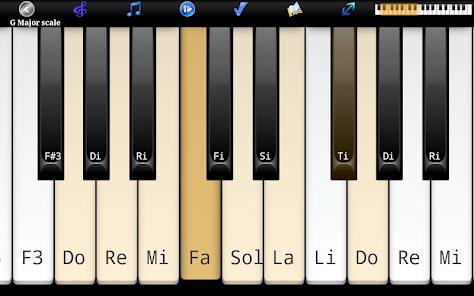 Escalas y acordes de piano - Aplicaciones en Google