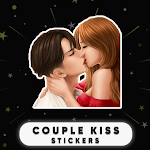 Cover Image of Download Couple Kiss Stickers 18.0 APK