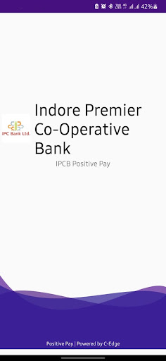 Android application IPCB Positive Pay screenshort