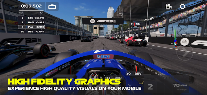 F1 Mobile Racing Screenshot