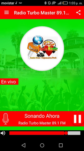 Radio Turbo Master 89.1 FM Santa Cruz