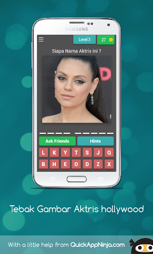 Tebak Gambar Aktris hollywood
