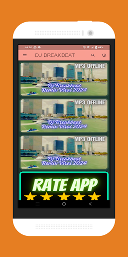 Android application Kompilasi Dj breakbeat 2024 screenshort