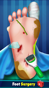Captura de Pantalla 6 juego de cuidado médico ciruja android