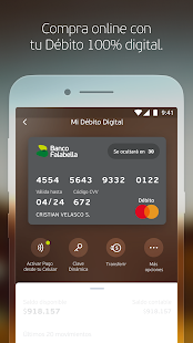 Banco Falabella Chile Screenshot