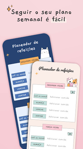 Visualização do aplicativo