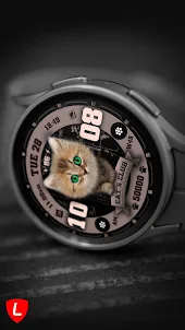 Cat's Club Watch Face 021