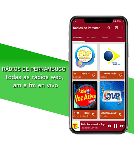 Android application Radios of Pernambuco screenshort
