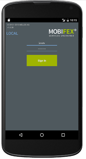 Samfex Mobile Screen 3