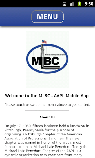 Android application MLBC Mobile App screenshort