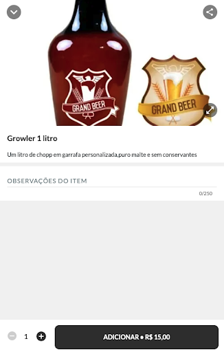Grand Beer Delivery Screen 2