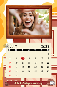 Calendar photo frame 2023