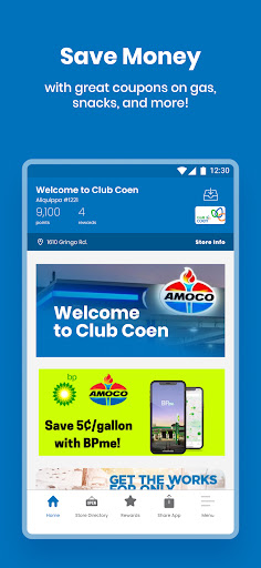 Android application Club Coen screenshort