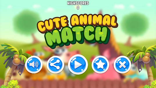 Cute Animal Match