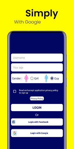meetblis - Random Video Call Screen 2