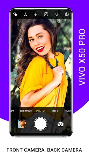 Camera For Vivo X50 Pro - Best Portrait Camera screenshot 1