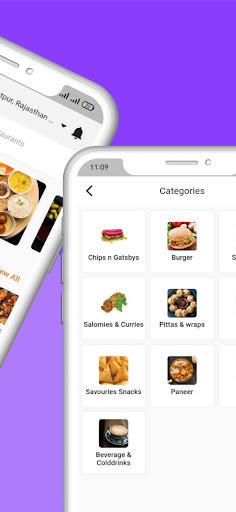 JAANU: Food Delivery Screen 2