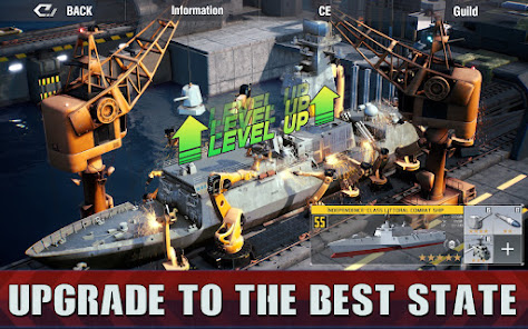 Battle Warship:Naval Empire screenshots apk mod 3