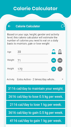 BMI Calculator & Ideal Weightのおすすめ画像5