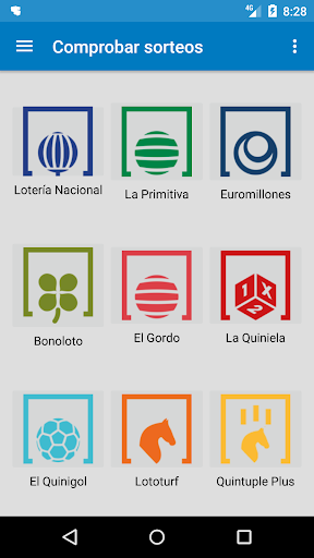 Resultados Loterias y Apuestas Screen 2