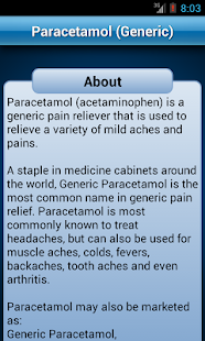 Drugs Dictionary Medical Screenshot