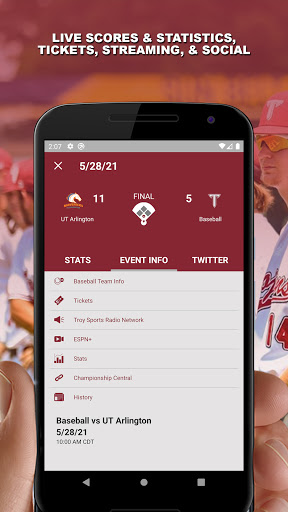 Troy Athletics Screen 3