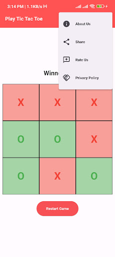 Tic Tac Toe 2 Player