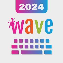 รูปไอคอน Wave Animated Keyboard + Emoji