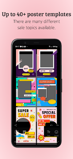 Poster maker - Mockup design Screen 2