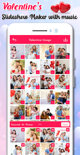 Valentines Day Video Maker Screen 2