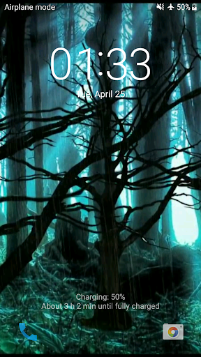Dark Forest 3D Video Wallpaper Screen 3