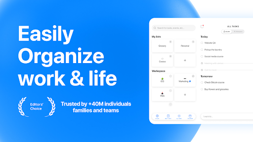 Any.do - To do list & Calendar - Productivity - apps