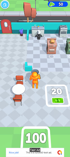 Android application restaurant tycoon : FOODPIA screenshort