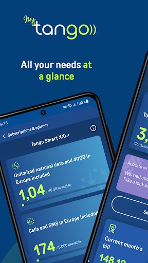 Android application MyTango screenshort
