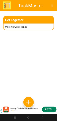 Android application TaskMaster - Notes and Todo screenshort