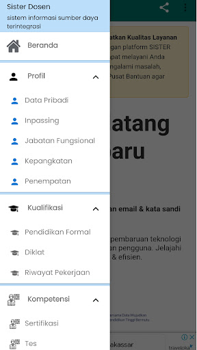 Cek Sister BKD Dosen