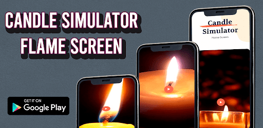 Candle Simulator Flame Screen