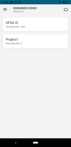 Android application Humansis - Field screenshort
