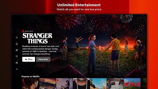 Netflix Tangkapan layar